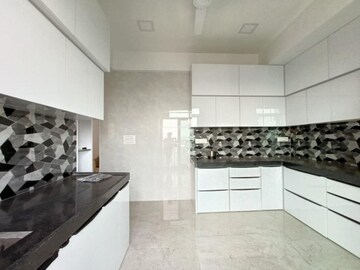 Kitchen in 3 BHK Apartment at Harmony Horizons, Ghodbunder Road – for Rent