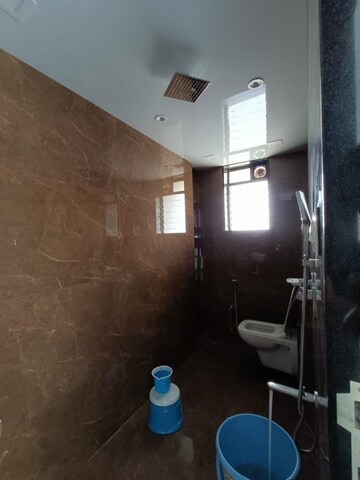 Bathroom in 3 BHK Apartment at Harmony Horizons, Ghodbunder Road – for Rent