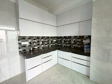 Kitchen in 3 BHK Apartment at Harmony Horizons, Ghodbunder Road – for Rent