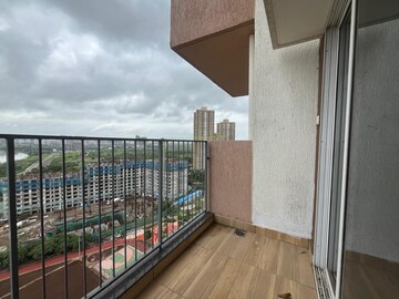 Balcony in 2 BHK Apartment at Godrej Boulevard, Manjari – for Rent