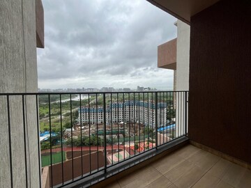 Balcony in 2 BHK Apartment at Godrej Boulevard, Manjari – for Rent