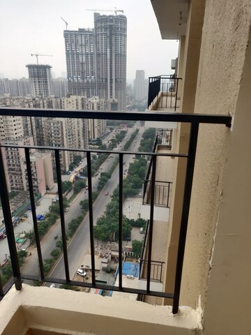 Balcony in 3 BHK Apartment at Amrapali Crystal Homes, Sector 76 – for Rent