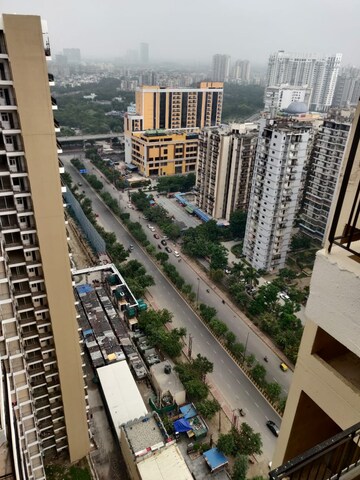 Balcony in 3 BHK Apartment at Amrapali Crystal Homes, Sector 76 – for Rent