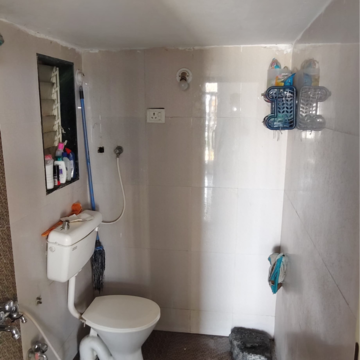 Bathroom in 1 BHK Apartment at Mayfair Vishwaraja, Titwala – for Sale