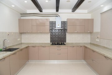 Kitchen in 4 BHK Apartment at Sew Sukride Estella, Kondapur – for Rent