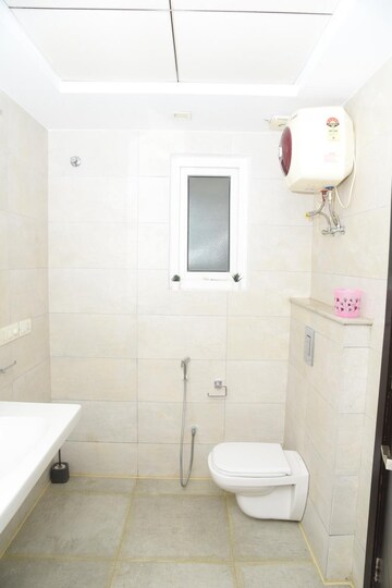 Bathroom in 4 BHK Apartment at Sew Sukride Estella, Kondapur – for Rent