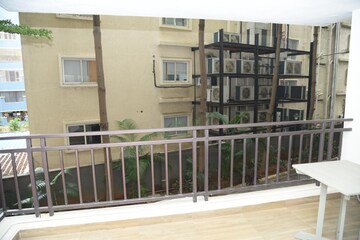 Balcony in 4 BHK Apartment at Sew Sukride Estella, Kondapur – for Rent