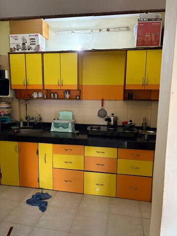 Kitchen in 2 BHK Apartment at Ghorpadi – for Rent