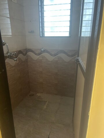 Bathroom in 1 BHK Apartment at Shree Krupa Sra, Dahisar East – for Rent