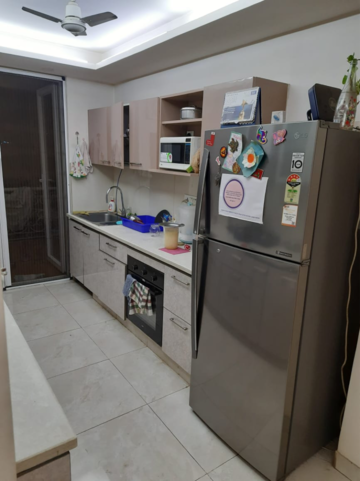 Kitchen in 4 BHK Builder Floor at The Rama Apartment, Sector 43 – for Rent