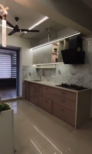 Kitchen in 2 BHK Apartment at Cosmos Legend, Virar West – for Sale