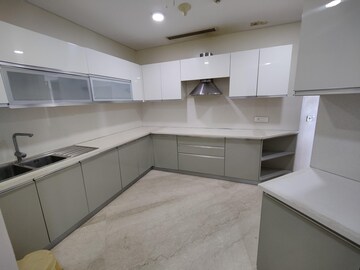 Kitchen in 4 BHK Apartment at Omkar 1973, Worli – for Rent
