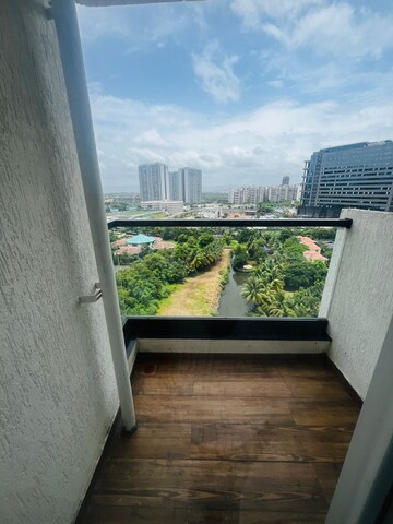 Balcony in 2 BHK Apartment at Majestique Towers, Kharadi – for Rent