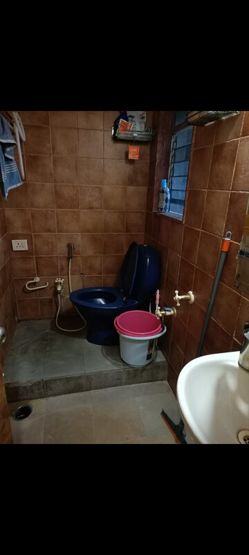 Bathroom in 1 BHK Apartment at Shilp Tower, Lower Parel – for Rent