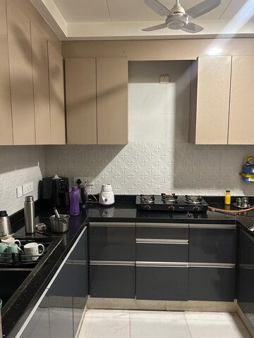 Kitchen in 3 BHK Builder Floor at Chittaranjan Park – for Rent