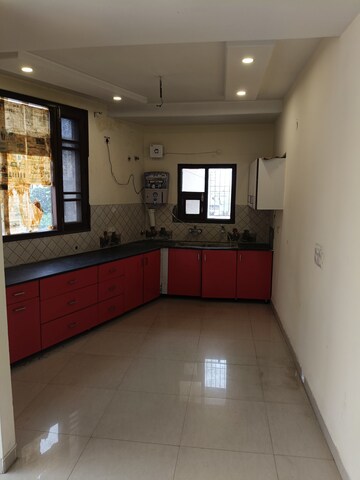 Kitchen in 3 BHK Builder Floor at Guru Nanak Enclave, Dhakoli – for Sale