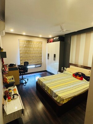 Bedroom in 3 BHK Builder Floor at Sushant Lok I – for Sale
