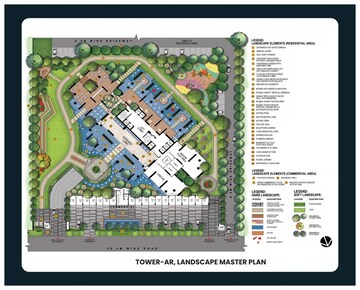 Master Plan in 3.5 BHK Apartment at Envyrons Vaastu Homes, Siddharth Vihar – for Sale