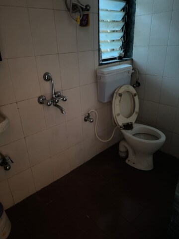 Bathroom in 2 BHK Apartment at New Siddhivinayak CHS, Vashi Sector 14 – for Rent