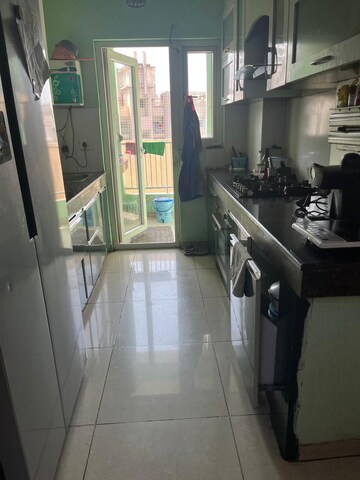 Balcony in 2.5 BHK Apartment at Ajnara Daffodil, Sector 137 – for Rent