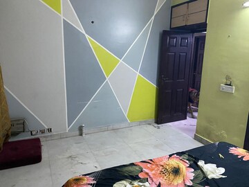 Staircase in 3 BHK Apartment at Krishna Apra Residency, Sector 61 – for Rent