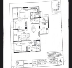 3 BHK Apartment For Sale in Adarsh Palm Retreat Tower II