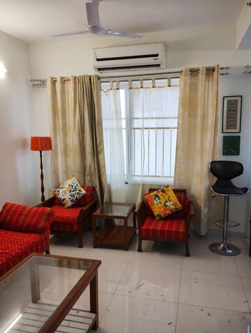 Living Room in 2 BHK Apartment at Kolte Patil R1 Life Republic, Hinjewadi – for Rent