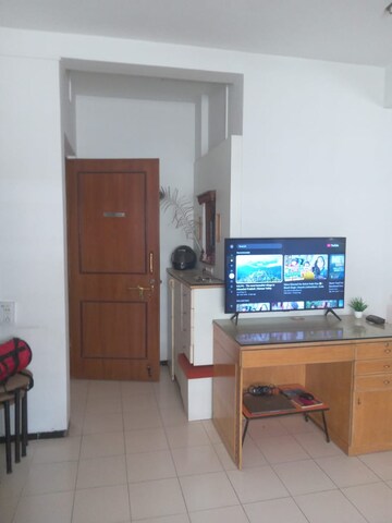 Living Room in 1 BHK Apartment at Mahaganesh Colony – for Sale