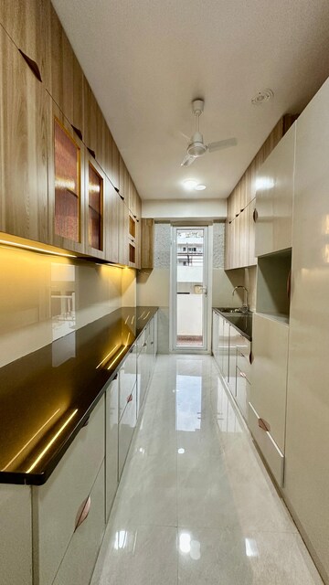 Kitchen in 3 BHK Builder Floor at Palam Vihar – for Rent