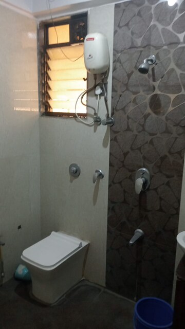 Bathroom in 2 BHK Apartment at Coral Heights, Kavesar – for Rent