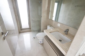 Bathroom in 3 BHK Apartment at Hiranandani Estate, Ghodbunder Road – for Sale