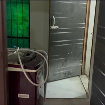 Bathroom in 1 BHK Builder Floor at Delta I Greater Noida – for Rent