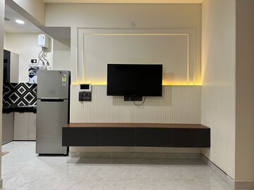 Kitchen in 2 BHK Builder Floor at Sushant Lok I – for Rent