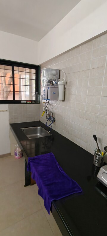Bathroom in 3 BHK Apartment at Vikram Nandadeep, Senapati Bapat Road – for Rent