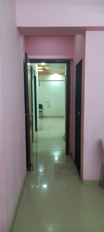 Building Lobby in 1 BHK Apartment at Raunak Heights, Ghodbunder Road – for Rent