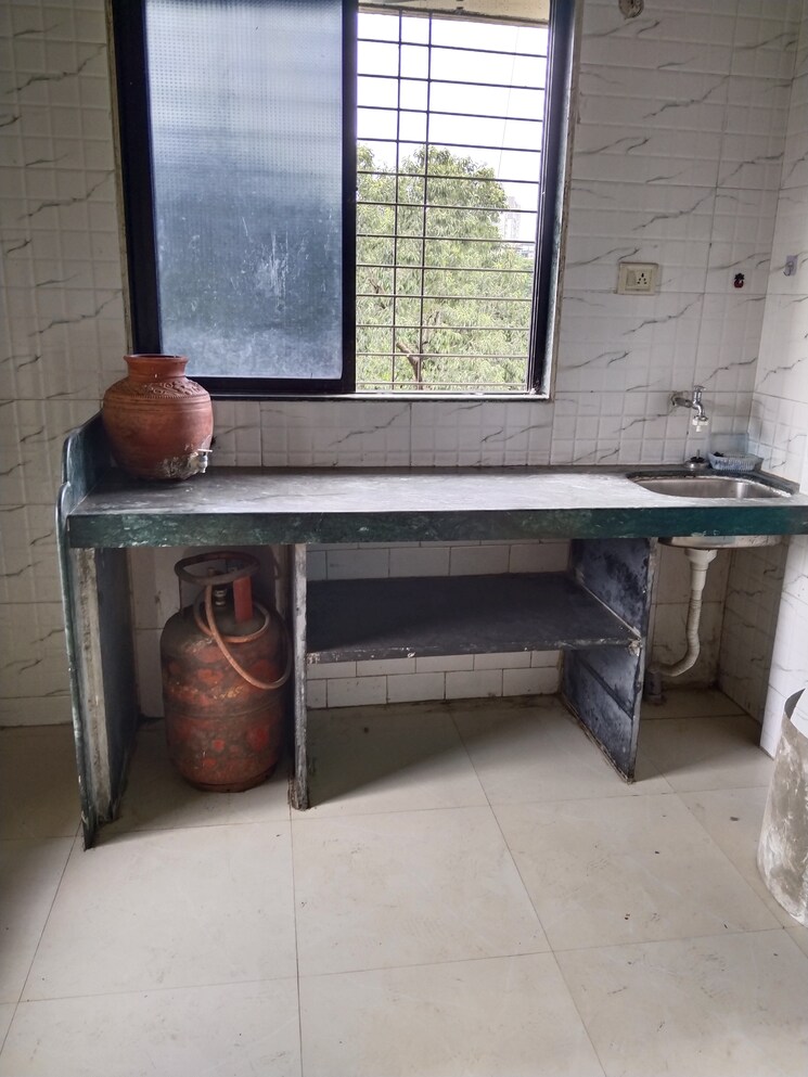 Kitchen, space-sapphire-heights 1 Bedroom 450 Sq.Ft. Apartment In Naupada Thane 8921975