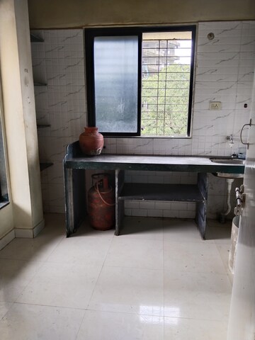 Kitchen in 1 BHK Apartment at Space Sapphire Heights, Naupada – for Rent