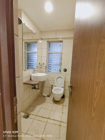 Bathroom in 2 BHK Apartment at Meghana Apartment, Lower Parel – for Rent