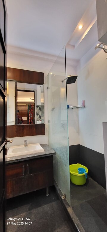 Bathroom in 3 BHK Builder Floor at Panchsheel Enclave – for Sale