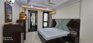 Bedroom in 3 BHK Builder Floor at Panchsheel Enclave – for Sale