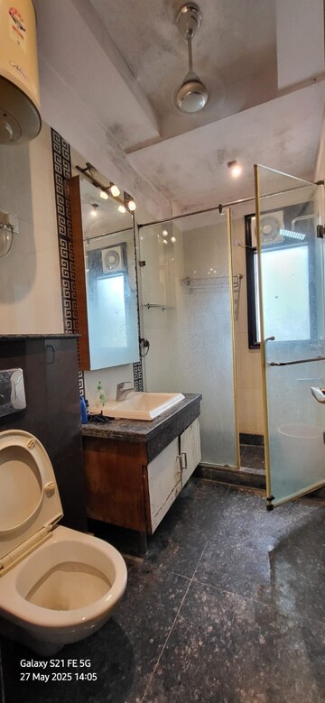 Bathroom in 3 BHK Builder Floor at Panchsheel Enclave – for Sale
