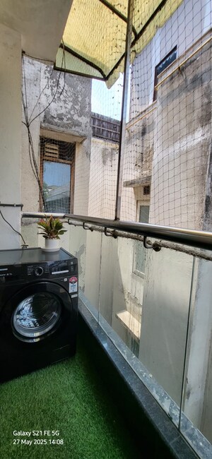 Balcony in 3 BHK Builder Floor at Panchsheel Enclave – for Sale