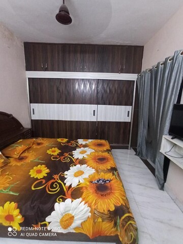 Bedroom in 2 BHK Builder Floor at Kalkaji – for Rent