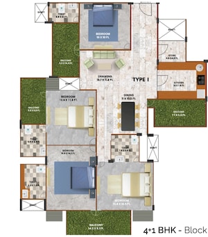 4 BHK Apartment For Sale in KST Whispering Heights, Sector 88