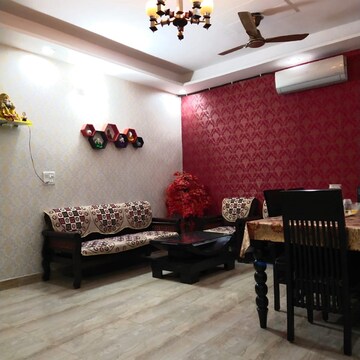 Living Room in 3 BHK Builder Floor at R R AAR AAR Homes, Sector 42 – for Rent