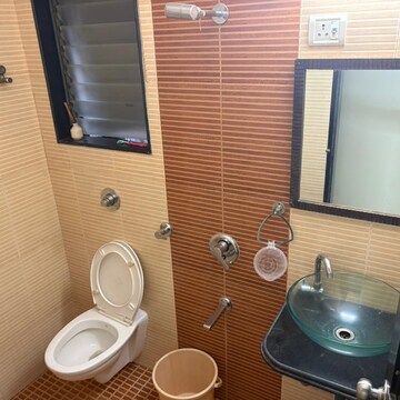 Bathroom in 2 BHK Apartment at Radhe Govind Apartment, Devala Pada – for Rent