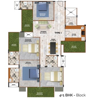 4 BHK Apartment For Sale in KST Whispering Heights, Sector 88