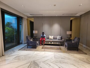 Living Room in 3 BHK Apartment at DLF The Crest, Sector 54 – for Rent