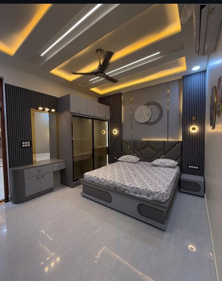 Bedroom, sector 35 3.5 Bedroom 3150 Sq.Ft. Builder Floor In Sector 35 Faridabad 8922116