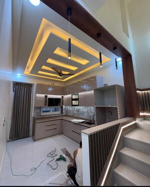 Kitchen in 3.5 BHK Builder Floor at Sector 35 – for Sale